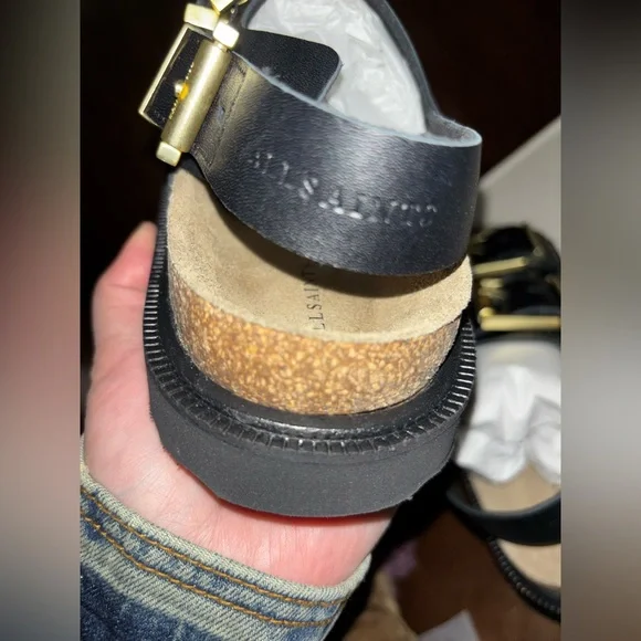 ALLSAINTS Isla buckle-detail sandals - Picture 2 of 9